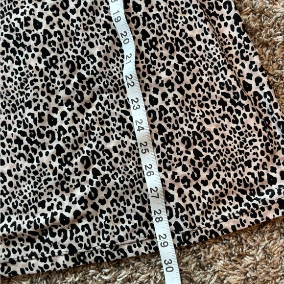 Rene Rofe Y2K Sexy Leopard Print Black Lace Slip Dress - Picture 5 of 6